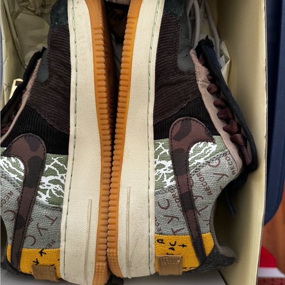Nike Air Force 1 cactus jack Travis Scott - Picture 1 of 8
